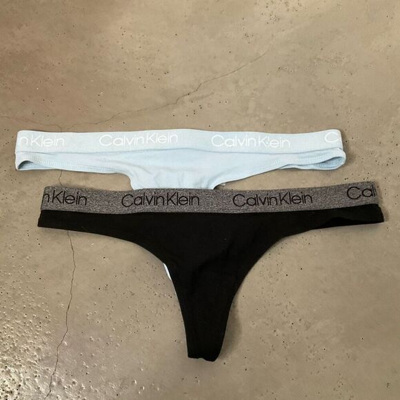 Calvin Klein Logo Thong Bundle - Picture 1 of 4